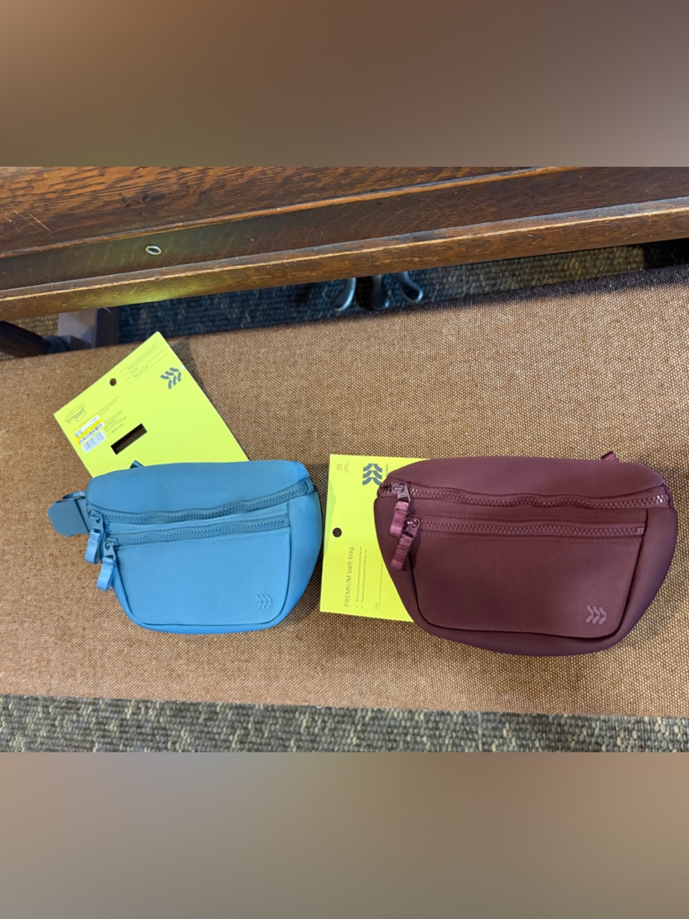 Everyday Neoprene Cosmetic Pouch - Burgundy